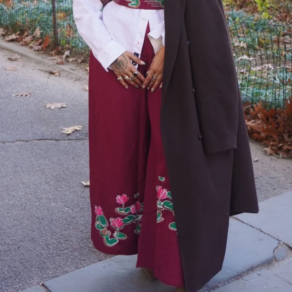 Labyrinthave Monpura Embroidered Trousers - Picture 3 of 3